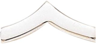 Blackinton Private Bars with a smooth finish Nickel color